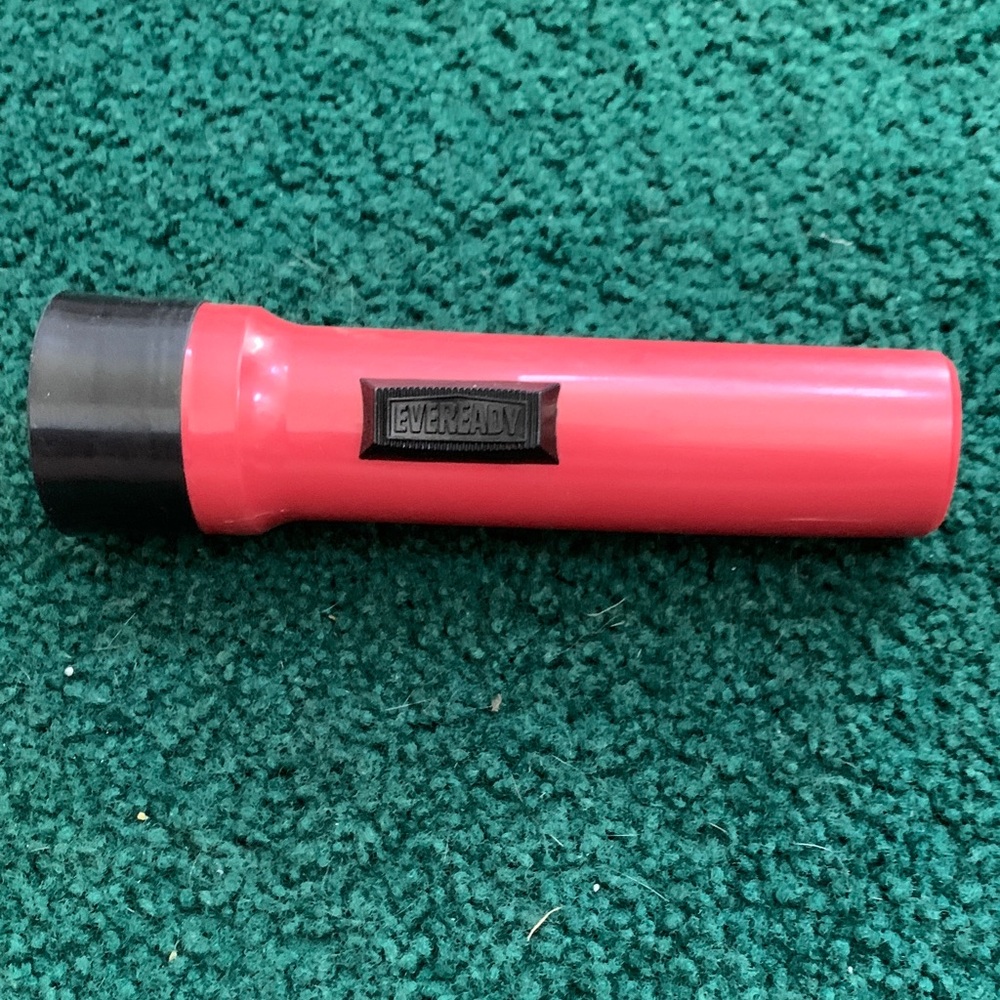 Eveready Red Flashlight